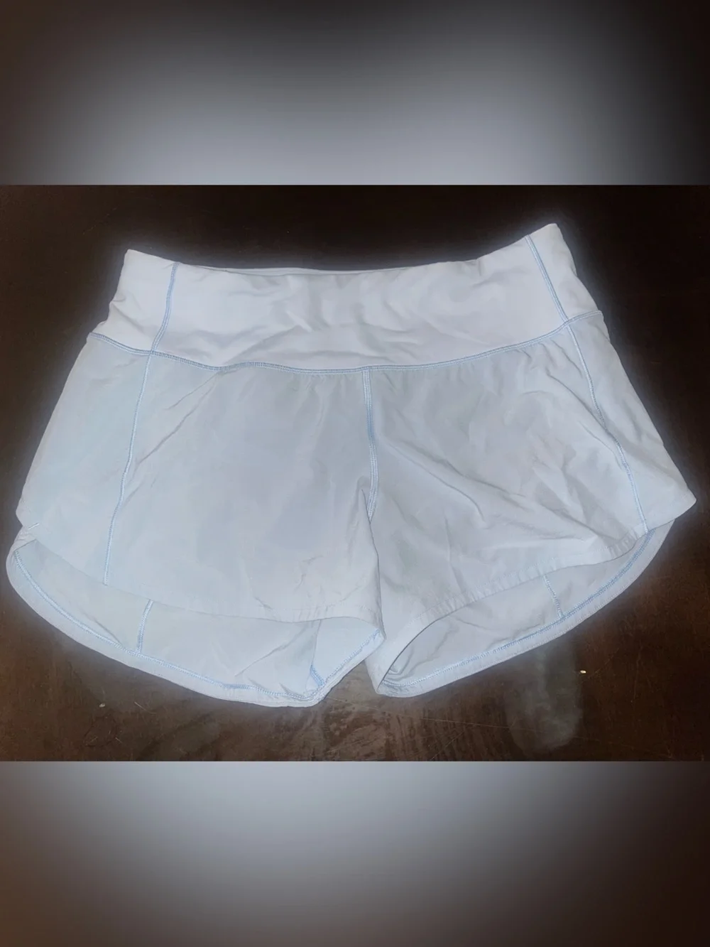 lululemon athletica Light Blue Women's Athletic Shorts
